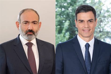 Prime Minister Pashinyan Congratulates Spains Pedro S Nchez On