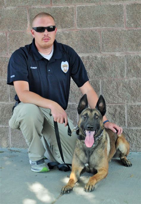 Upoa K 9 Skyler Gailey With Tremonton City Police