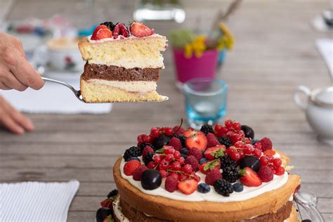 Naked Cake Mit Zitronen Mascarpone Creme K Chenfreundin Isi