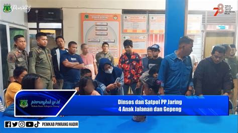 Dinsos Dan Satpol PP Jaring 4 Anak Jalanan Dan Gepeng YouTube