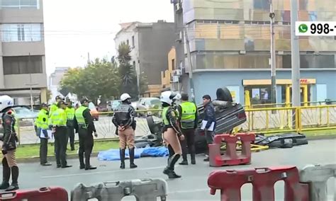 San Isidro Accidente Vehicular En Javier Prado Cobra La Vida De Un Hombre