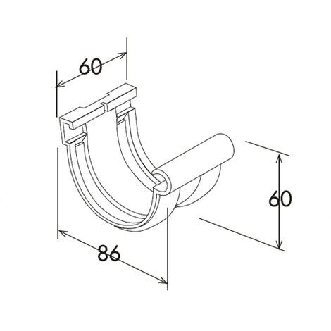 Jonction Longue Joint Mont S Pvc Demi Ronde Gris First Plast