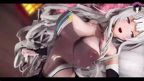 Azren Shinano Sexy Tanz eines dicken Fuchsmädchens allmähliches Ausziehen 3D HENTAI xHamster