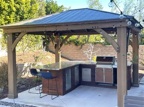 Beautiful Solid Structure Yardistry Structures Gazebos Pavilions