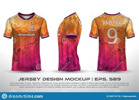 Jersey Design Sublimation T Shirt Premium Geometric Pattern Incredible