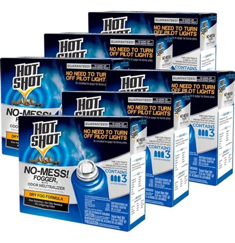 Hot Shot Sin Ensuciar Nebulizador Con Neutralizador De Olor Meses sin interés