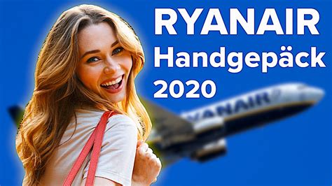 Ryanair Handgep Ck Das M Ssen Sie Wissen Youtube