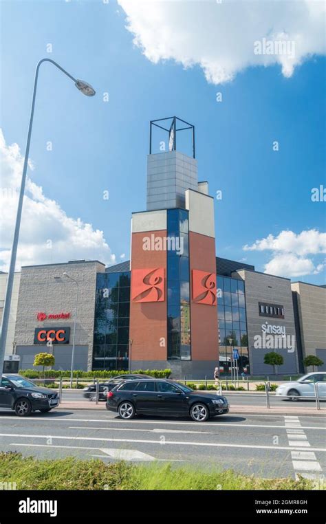 Radom Poland June Tower Of Galeria Sloneczna Shopping Mall