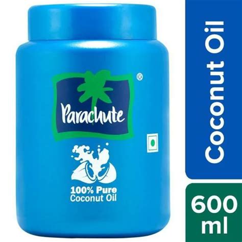 Parachute Pure Coconut Oil Jar 600 Ml JioMart