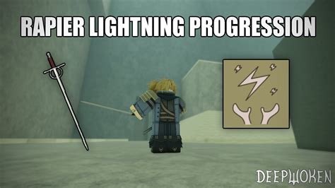 Deepwoken The Rapier Lightning Progression Power 1 40 Thundercall