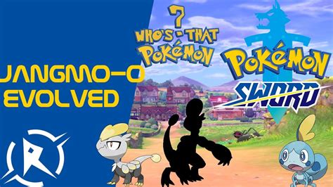 Pokemon Sword Shield Jangmo O Evolved In To Youtube