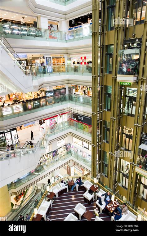 New World City shopping mall on West Nanjing Road, Shanghai, China Stock Photo - Alamy