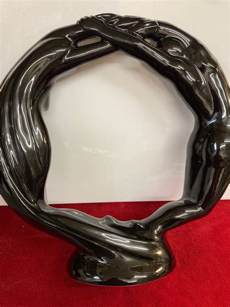 Haeger Ceramics Nude Couple Sculpture Etsy