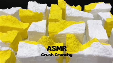 Asmr Baking Soda Crunchy Chunks Crush Asmrcrushcrunchy Youtube