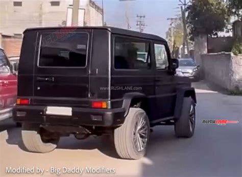 Tata Sumo, Force Gurkha Modified To Look Like Mercedes G Class