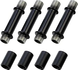 Amazon Mewutal Double End Straight Pipe Lamp Stem Kit Black Lamp