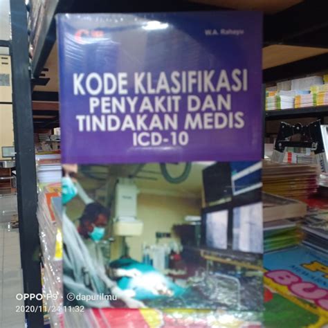 Jual Buku Original Kode Klasifikasi Penyakit Dan Tindakan Medis ICD