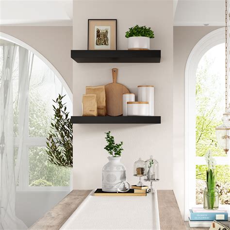 Ebern Designs Critchfield Floating Shelf Wayfair