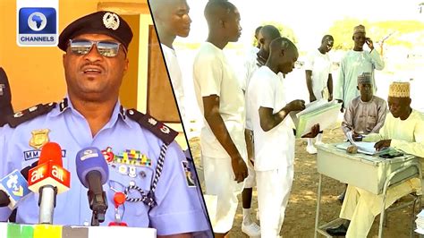 Constables Recruitment Bauchi CP Warns Against Corrupt Practices YouTube