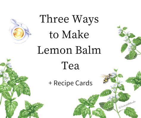 Lemon Balm Tea