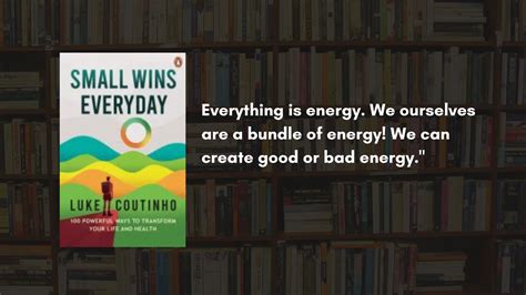 Lessons to learn from Small Wins Every Day by Luke Coutinho | YourStory