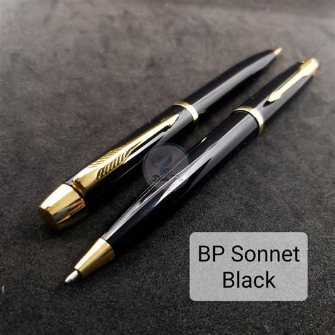 Jual Ballpoint Pen Promosi Metal Exclusive BP Vintage Sonnet BG Bolpen