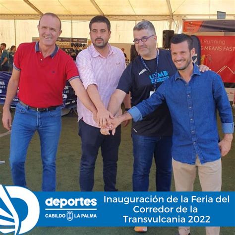 Inauguración de la Feria del Corredor de la Transvulcania 2022