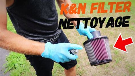 Comment Nettoyer Sont Filtre Air K N Vlog Garage Youtube