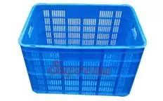 Supreme 56 Ltr 540x360x350 Mm Blue Plastic Crates Ssp 543635 At Rs 1280