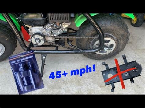 How To Install A Straight Chain On Your Coleman Minibike Whats It Do