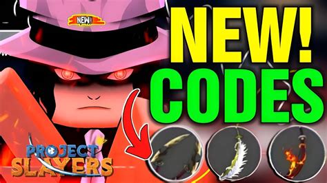 New All New Working Codes For Project Slayers Project Slayers