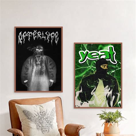 Yeat Poster Album Cover Music Posters Etsy