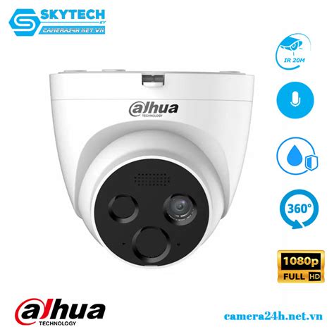 Camera cảm biến nhiệt công nghệ Dahua DHI HY FT121LDP 24H CCTV