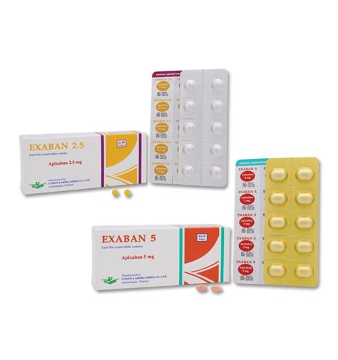 Image Of Exaban Tab 5 Mg Mims Thailand