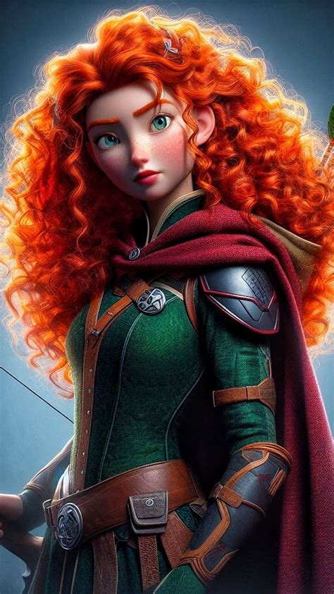 Pin By Katucha Narjara On Princesas In 2024 Princess Merida Disney