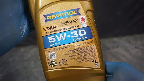 Ravenol VMP 5W30 Jak wygląda oryginalny olej silnikowy YouTube