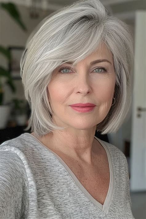 21 Stunning Silver Hairstyles That Will Make You Fall In Love With Gray