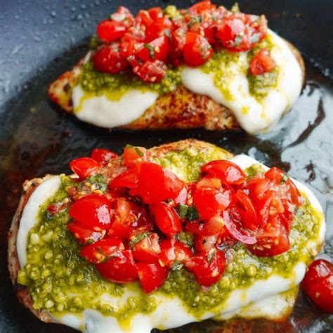 Pesto Bruschetta Chicken Eat Well With Lex