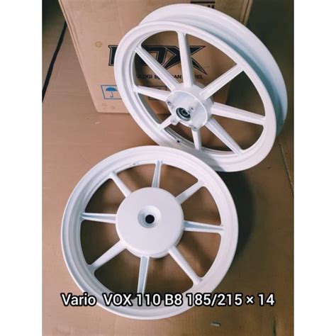 Jual Velg Vox Palang 8 Model Rcb 185215 14 White Vario 125 Vario 150