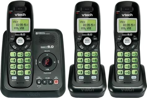 Vtech Cs Dect Tel Fono Auricular Con Sistema De Respuesta