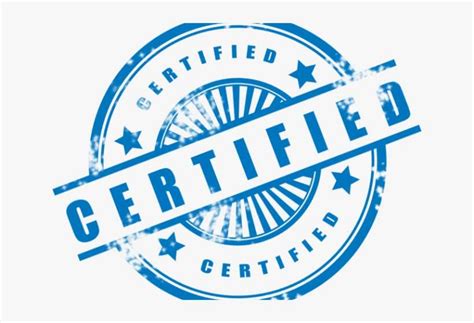 Certified Png Transparent Images X - Certified Stamp Transparent PNG ... 