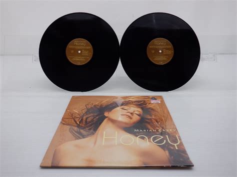 【やや傷や汚れあり】mariah Careyマライア・キャリー「honey」lp（12インチ）columbia44x 78665