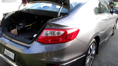 2013 2014 Honda Accord Coupe Trunk Mod Youtube