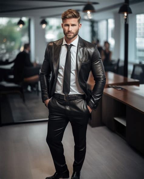 Mens Leather Pants Leather Wear Leather Blazer Leather Fashion Mens