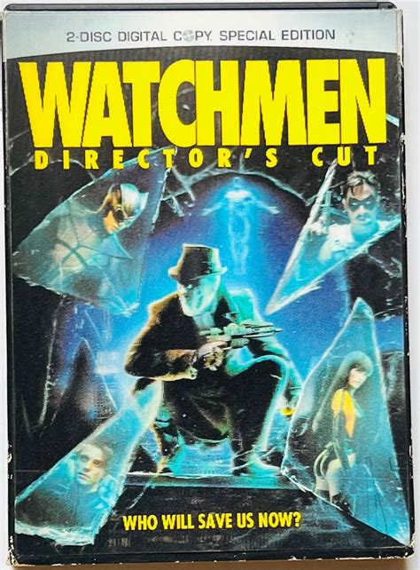 The Watchmen dvd Director's Cut, 2 Disc Special Edition - Etsy