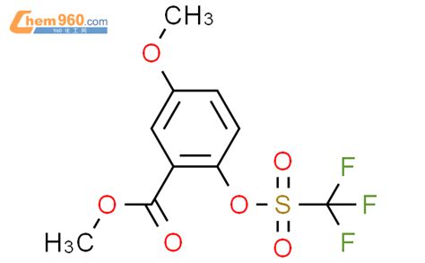 345924 12 1 Benzoic Acid 5 Methoxy 2 Trifluoromethyl Sulfonyl Oxy