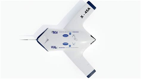 3d X-45a Drone