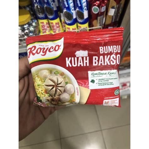 Jual Bumbu Kuah Bakso Royco Gr Shopee Indonesia