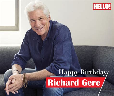 Richard Geres Birthday Celebration Happybdayto