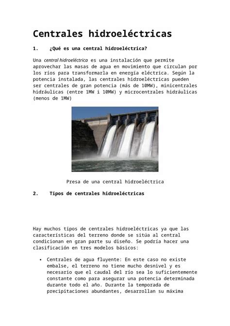 DOCX Centrales hidroeléctricas DOKUMEN TIPS